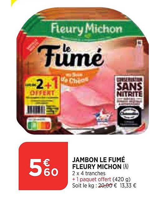 jambon le fumé fleury michon