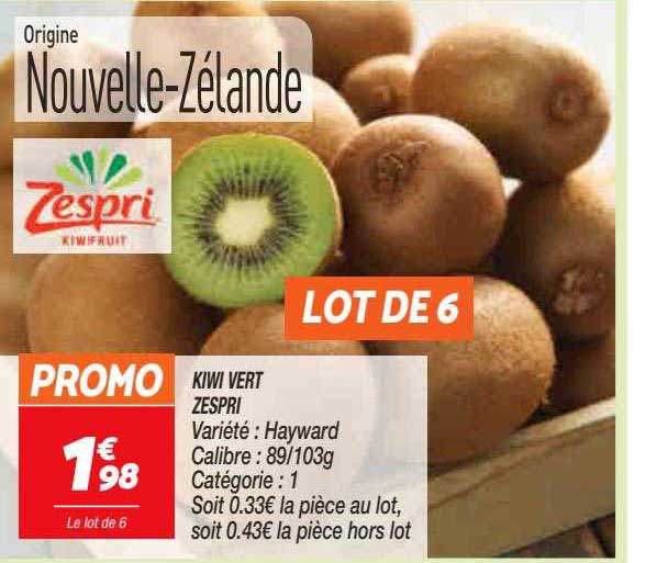 Kiwi Vert Zespri
