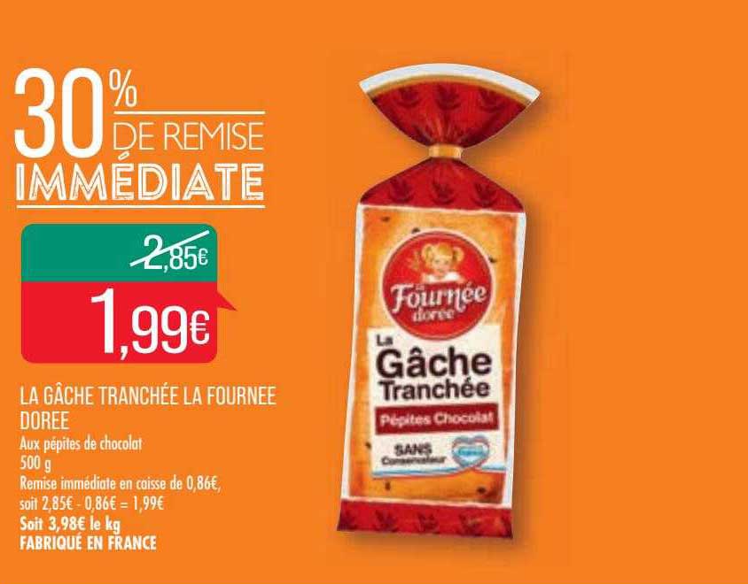 la gâche tranchée la fournée dorée