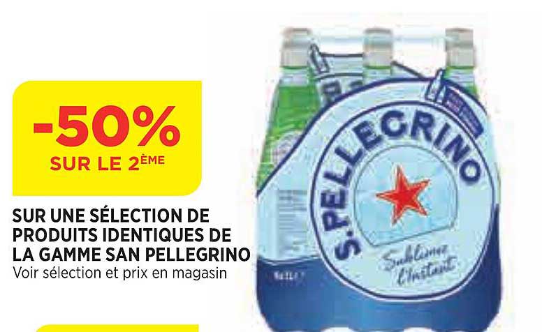 la gamme san pellegrino