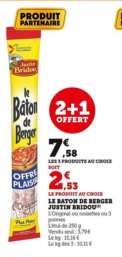 le bâton de berger justin bridou