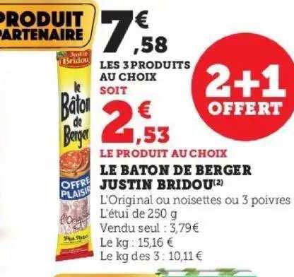 Le Bâton De Berger Justin Bridou