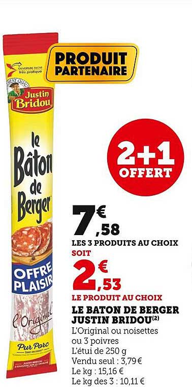 le bâton de berger justin bridou