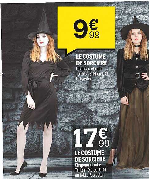 le costume de sorcière