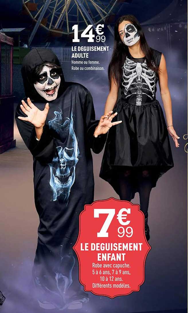 Le Déguisement Adulte, Le Déguisement Enfant