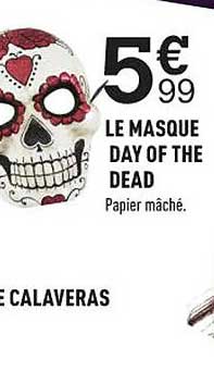 le masque day of the dead