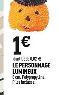 le personnage lumineux