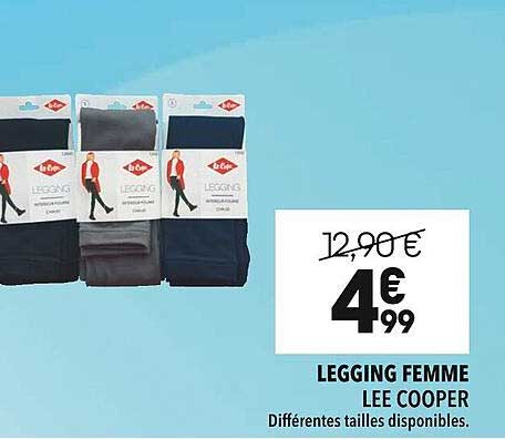 legging femme lee cooper