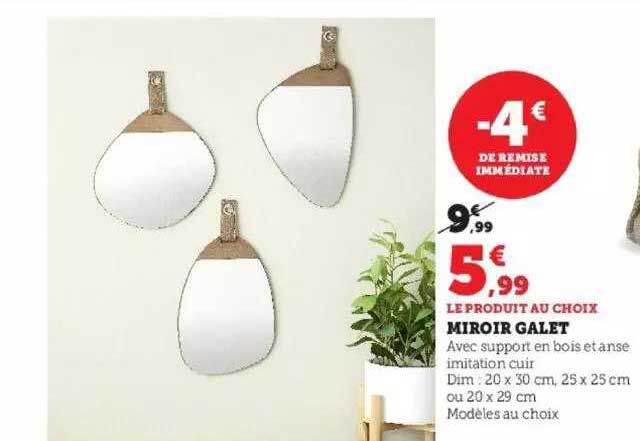 Miroir Galet