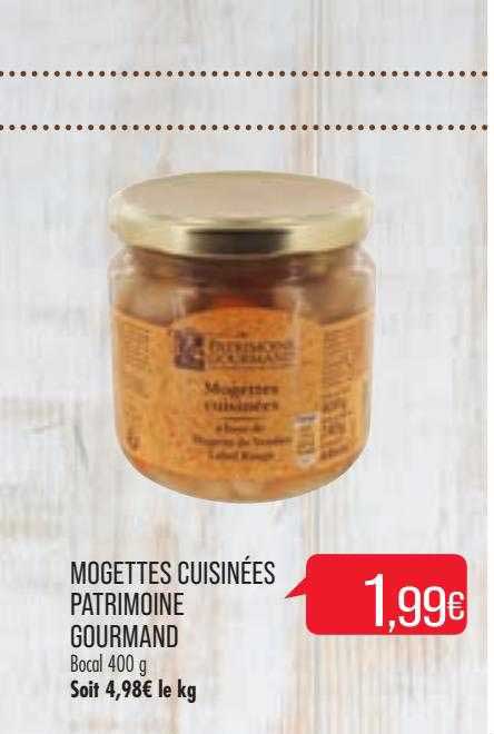 mogettes cuisinées patrimoine gourmand