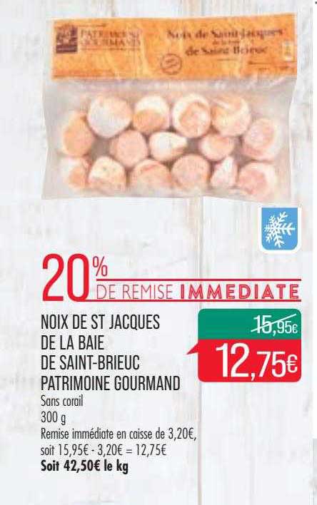 noix de st jacques de la baie de saint-brieuc patrimoine gourmand