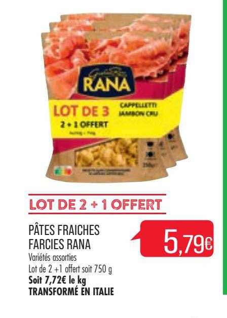 Pâtes Fraîches Farcies Rana