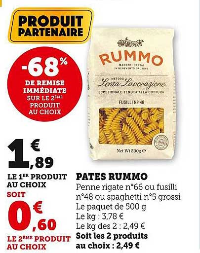 Pâtes Rummo