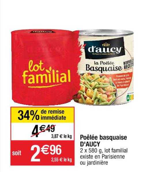 Poêlée Basquaise D'aucy