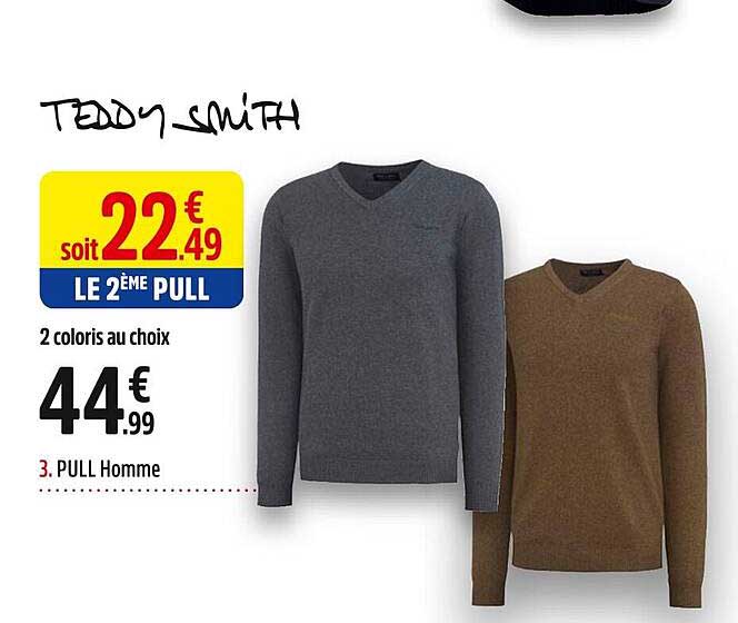 pull homme teddy smith