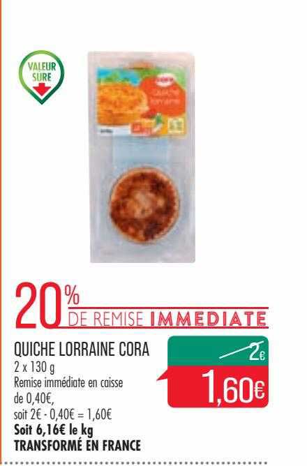 Quiche Lorraine Cora