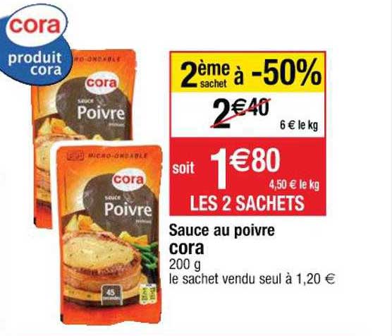 Sauce Au Poivre Cora
