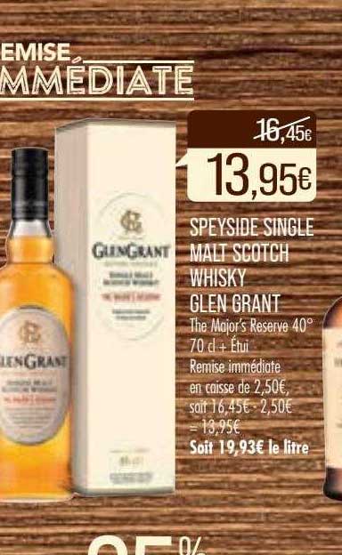 speyside single malt scotch whisky glen grant
