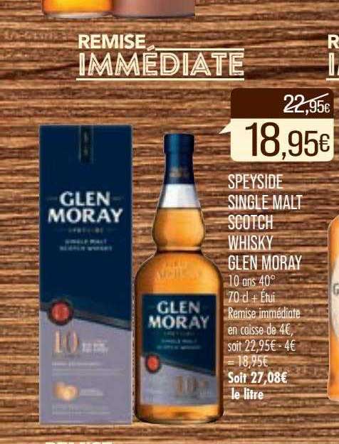 speyside single malt scotch whisky glen moray