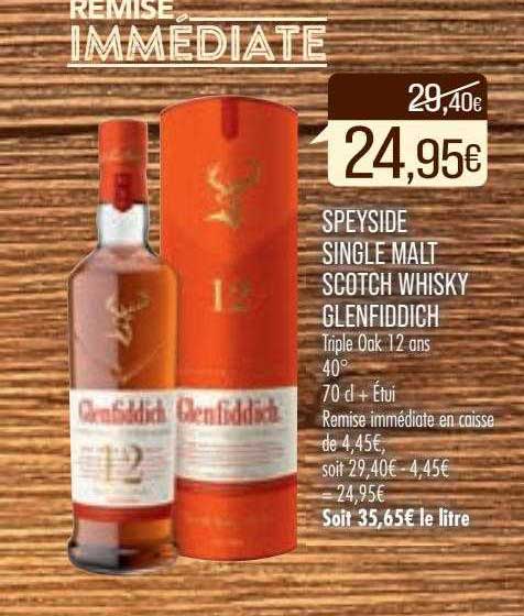 speyside single malt scotch whisky glenfiddich