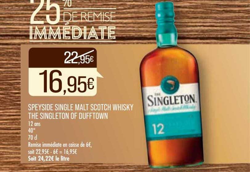 speyside single malt scotch whisky the singleton of dufftown