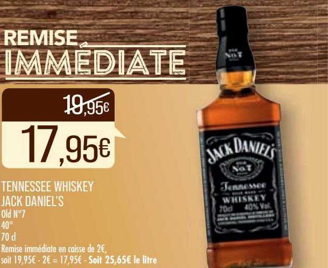 tennessee whiskey jack daniel's