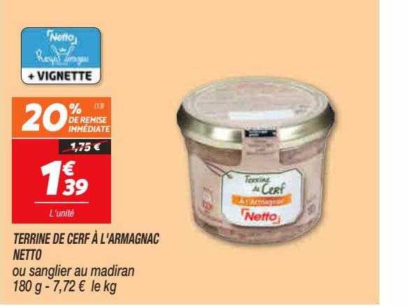 terrine de cerf à l'armagnac netto