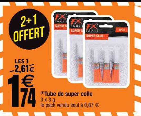 tube de super colle tools
