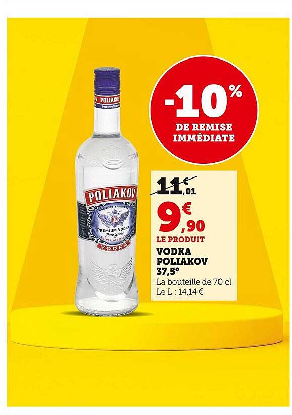 Vodka Poliakov 37,5°