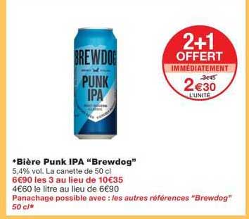bière punk ipa "brewdog"
