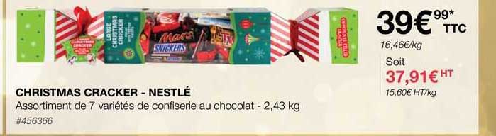 christmas cracker - nestlé