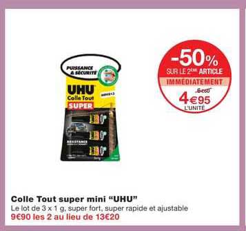 Colle Tout Super Mini "uhu"