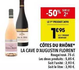 Côtes Du Rhône La Cave D'augustin Florent