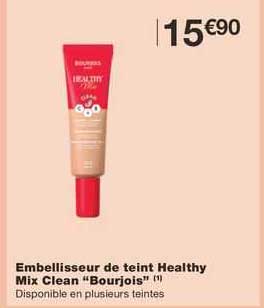 embellisseur de teint healthy mix clean "bourjois"