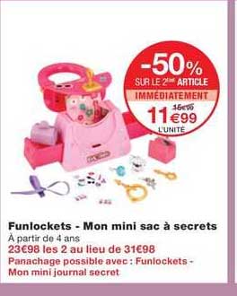 funlockets - mon mini sac à secrets