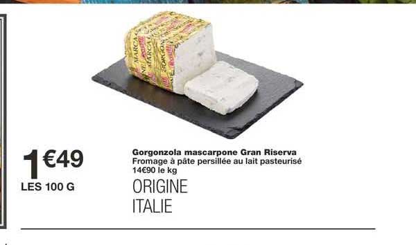 gorgonzola mascarpone gran riserva