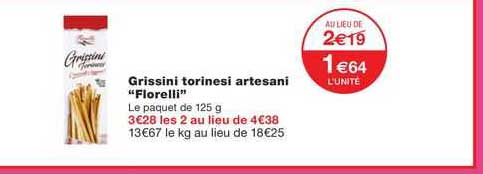 grissini torinesi artesani "florelli"