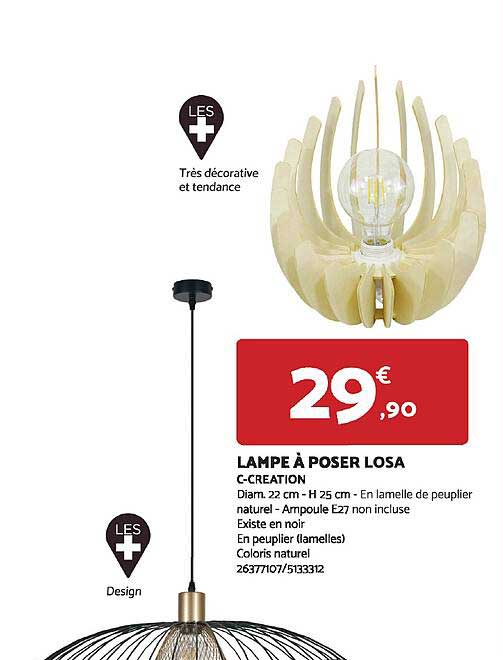 Lampe à Poser Losa