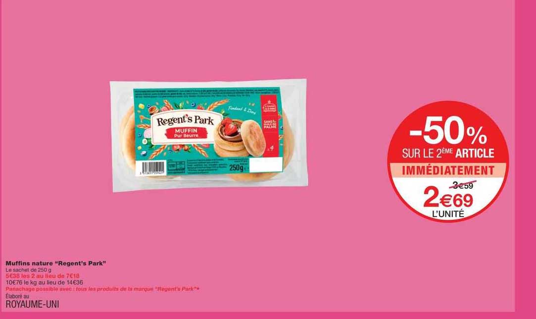 Muffins Nature "regent's Park"