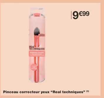 pinceau correcteur yeux "real techniques"