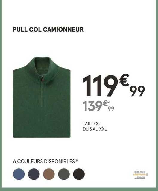 pull col camionneur