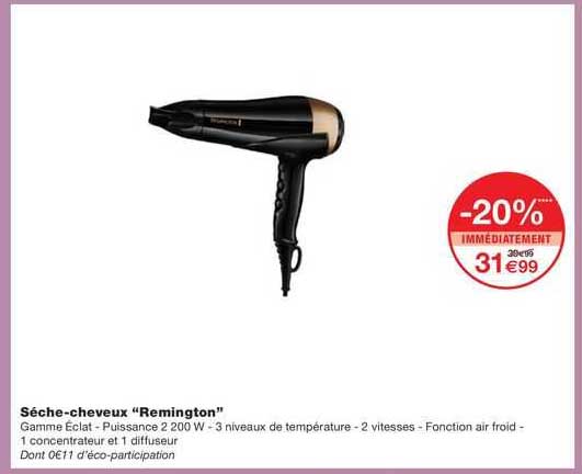 sèche-cheveux "remington"