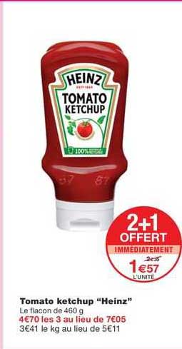tomato ketchup "heinz"