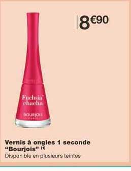vernis à ongles 1 seconde "bourjois"