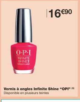 vernis à ongles infinite shine "opi"