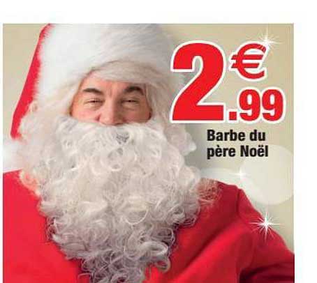 barbe du père noël