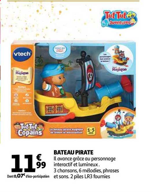bateau pirate vtech