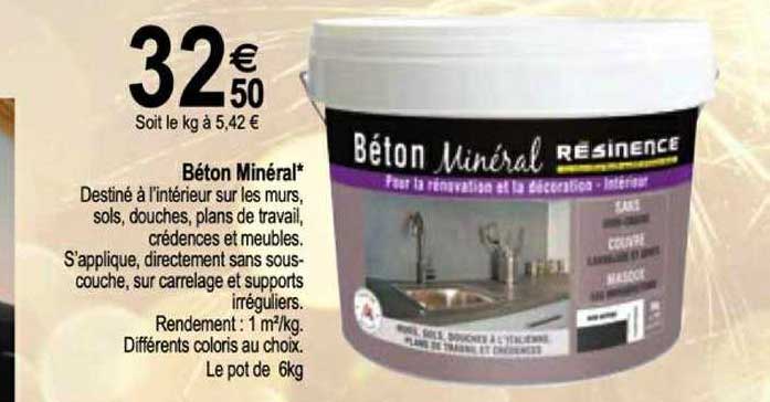 béton minéral