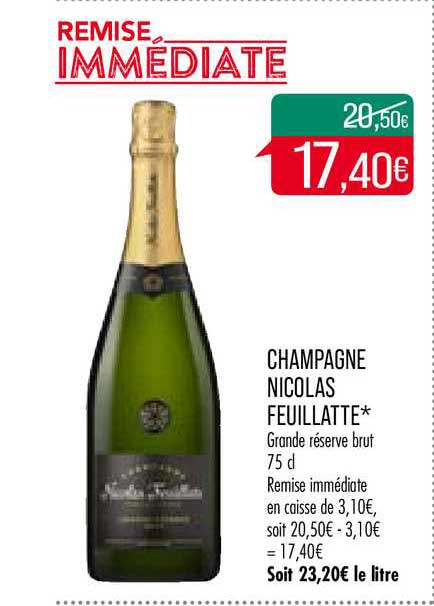 champagne nicolas feuillatte