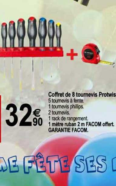 Coffret De 8 Tournevis Protwis